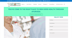Desktop Screenshot of drmongaclinic.com